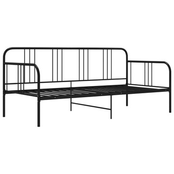 ЧЕРНЫЙ МЕТАЛЛИЧЕСКИЙ КАРКАС ДИВАНА 90X200CM