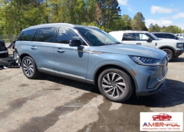 Lincoln Aviator 2025 Lincoln Aviator 2025r., Premiere, 3L, od ubezpieczalni 3.0 Benzyna 406KM