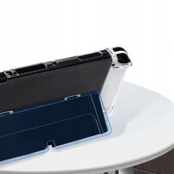 IRIS Crystal case etui na Switch OLED i joy-cony do doku przeźroczysty