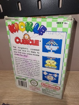KICKLE CUBICLE — NINTENDO NES BOX DB-