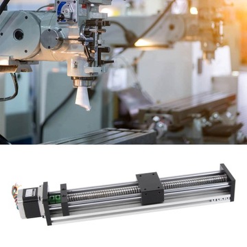 Prowadnica liniowa ze śrubą kulową z podwójnym