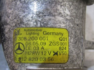 HALOGEN LEVÝ SVĚTLO MERCEDES W212 A2128200356 2128200356