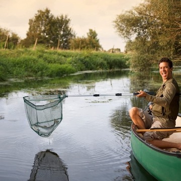 РЫБАЛКА СЕТЬ РЫБАЛКА ПОДСАК ДЛЯ УДОБНОЙ ПОЛОВКИ И ВЫПУСКА РЫБЫ