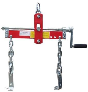 BALANSER 750KG - ZBLOCZE Z 4 PŁASKOWNIKAMI WIESZAK