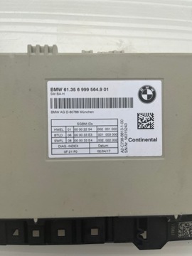BMW 5 G30 MODUL SEDADLA
