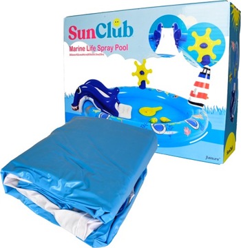 НОВЕЙШИЙ НАДУВНОЙ БАССЕЙН ДЛЯ ДЕТЕЙ, ИГРОВАЯ ПЛОЩАДКА, ОГРОМНЫЙ КОМПЛЕКТ АКВАПАРКА