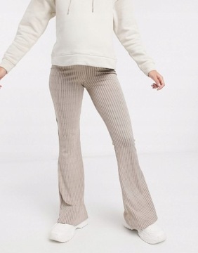 MISSGUIDED БЕЖЕВЫЕ ПРЯМЫЕ БРЮКИ ДЛЯ МАТЕРИАЛОВ 36 S 1AAA