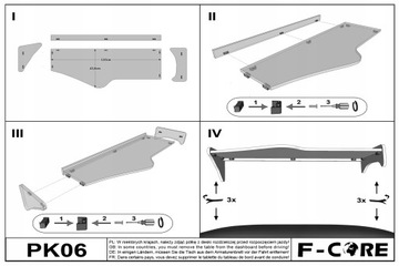 Półka TIR długa SCANIA R 2005-2010 z szufladką