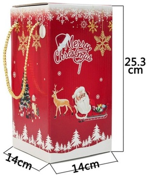 Рождественская елка в стеклянной подсветке со светодиодной елочной декорацией