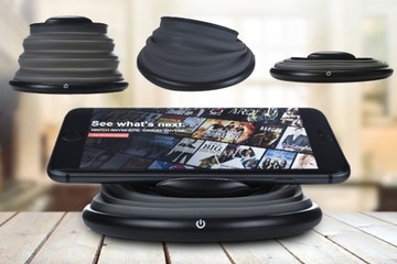 Беспроводное индуктивное зарядное устройство USB-C СКЛАДНОЕ С RGB-ЛАМПОЙ ДЛЯ ТЕЛЕФОНА