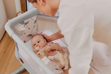 Дополнительная кровать, отдельно стоящая, люлька 3-в-1, набор аксессуаров Lionelo Aurora