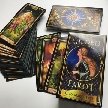 Карты Таро Easy Golded Tarot, 78 карт.