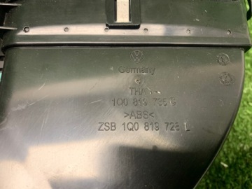 1Q0819735C, 1Q0819728L, Lüftungsgitter des lüfters vorne VW SCIROCCO III 1Q0819735C 1Q0819728L | thumb 1