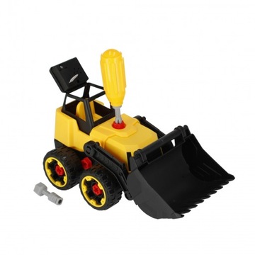 Mega Creative Excavator Bulldozer желто-черный