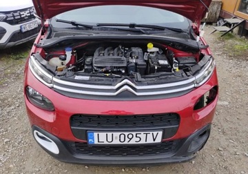 Citroen C3 III Hatchback 1.2 PureTech 82KM 2018 Citroen C3 2018r, 1.2 Benzyna. Delikatnie uszkodzony lewy przod. Jezdzi, zdjęcie 4