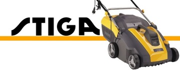 АЭРАТОР Скарификатор электрический STIGA 1500 Вт 38 см 2 РОЛИКА 2в1 Корзина 50 л