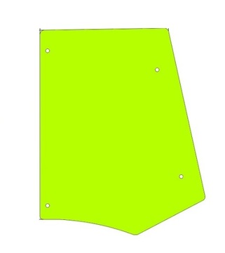 szyba boczna Case 580 ST 590 ST 695 ST 590 SR