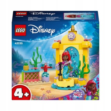 Набор кубиков «Музыкальная сцена Ариэль» LEGO DISNEY 43235, набор «Русалка» для детей