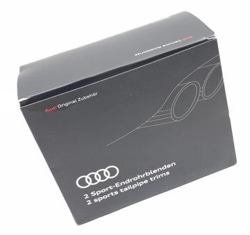 Końcówki wydechu Audi A4 B8 A5 Q5 A6 C7 8K0071761C