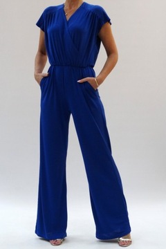 Комбинезон широкий, василек, размер 48 (34-52).