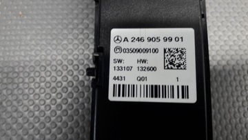 A2469059901 PANEL ŘÍZENÍ MERCEDES W246