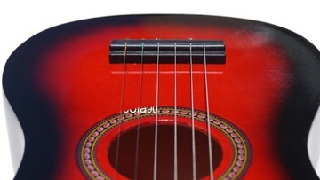 БОЛЬШОЙ ДЕРЕВЯННЫЙ КЛАССИЧЕСКАЯ ГИТАРА, 6-СТРУННЫЙ Медиатор 1221