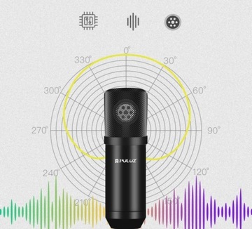 USB PULUZ КОНДЕНСАТОР ИГРОВОЙ СТУДИЙНЫЙ МИКРОФОН