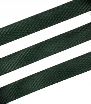 Taśma Nośna Parciana Pas Kaletnicza 3cm 30mm - Zielona
