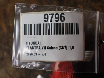 MOTOREK RADIÁTORU HYUNDAI ELANTRA VII SALOON 1.6 24R D332-CK8AA04 9796