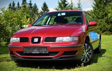 Seat Leon I Hatchback 1.6 105KM 2000 Seat Leon 1,6 Benzyna 105KM Oryginalny przebieg 187tys km Klimat. sprawna, zdjęcie 2