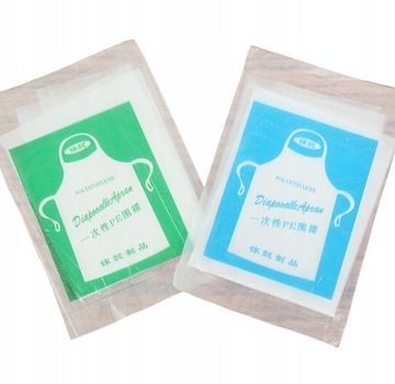 100 шт. детские одноразовые водонепроницаемые фартуки