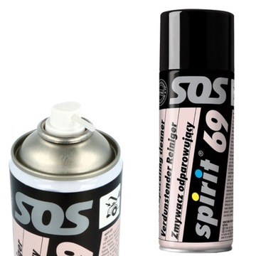 SPIRIT 69 Zmywacz do tłuszczu smaru - spray 400ml