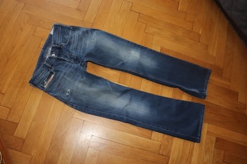 DIESEL ZATHAN_30/32_WYGODNE JEANSY MĘSKIE_