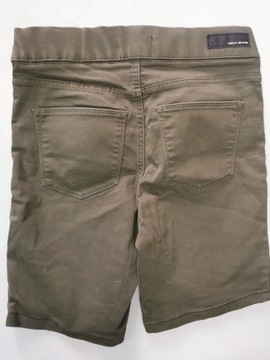 DKNY szorty jeansowe khaki 36