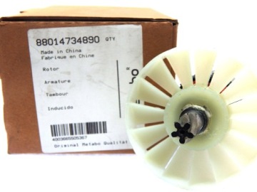 8014734890 РОТОР METABO ТОРЦОВОЧНО-КОНИЧЕСКИЙ KGS 216
