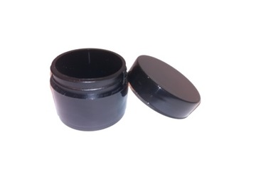 Pojemniczek słoiczek 30 ml Czarny