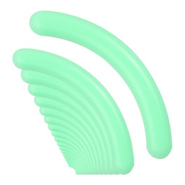 20 szt. Wkładów do zalotek Przenośna guma do standardowych lokówek w kolorze niebiesko-niebieskim