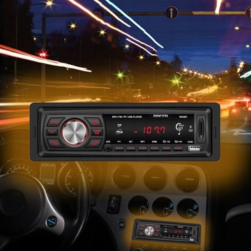 Car Radio Radio Bluetooth FM 1din USB Mp3 Aux SD LED RDS