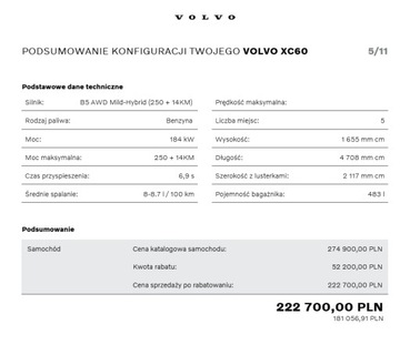 Volvo XC60 II 2026 VOLVO XC60 BLACK-EDITION B5 AWD, zdjęcie 16