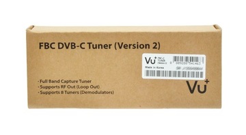 Vu+ FBC ULTIMO 4K DUO 4K UNO 4K кабельная головка