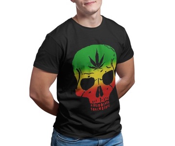 Koszulka T-shirt Męska - Bob Marley- M