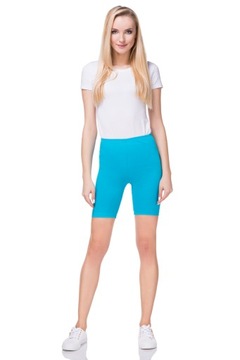 LEGGINSY 1/2 KOLARKI DAMSKIE KRÓTKIE GETRY LK- L