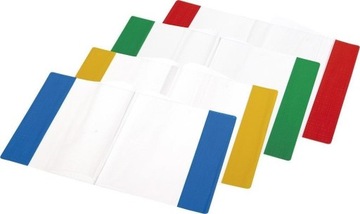 Okładka na zeszyt A5 PVC 5sztuk
