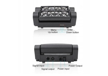 Светодиодный эффект Spider Decor 8x3W RGBW DMX512