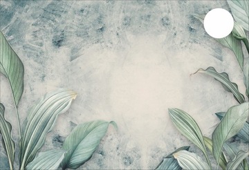 MATA ANTYPOŚLIZGOWA na biurko micke 73x50 LIŚCIE