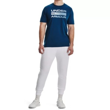 UNDER ARMOUR KOSZULKA ISSUE WORDMARK BLUE r. S