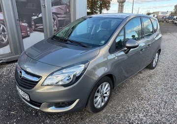 Opel Meriva II Mikrovan Facelifting 1.4 Turbo ECOTEC 120KM 2015 Opel Meriva Przepiekna, bezwypadkowa, SERWIS ASO, 1.4 Benzyna 120KM