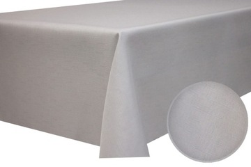 Plamoodporny obrus popielaty szary 110x160 cm