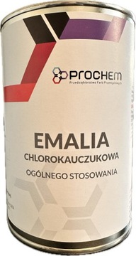PROCHEM Emalia chlorokauczukowa BRĄZOWA RAL 80161L