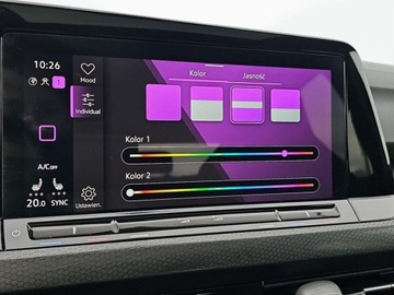 Volkswagen Golf VIII GTI 2.0 TSI 245KM 2021 Volkswagen Golf Panorama, Lane Assist, ACC, Lane Assist, LED, Keyless, Navi, zdjęcie 20